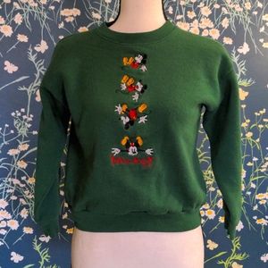 Vintage Mickey Mouse Disney Sweater 10/12